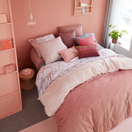 Woontrend 2019 Living Coral slaapkamer