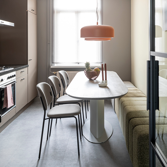 Kleine eetkamer inrichten