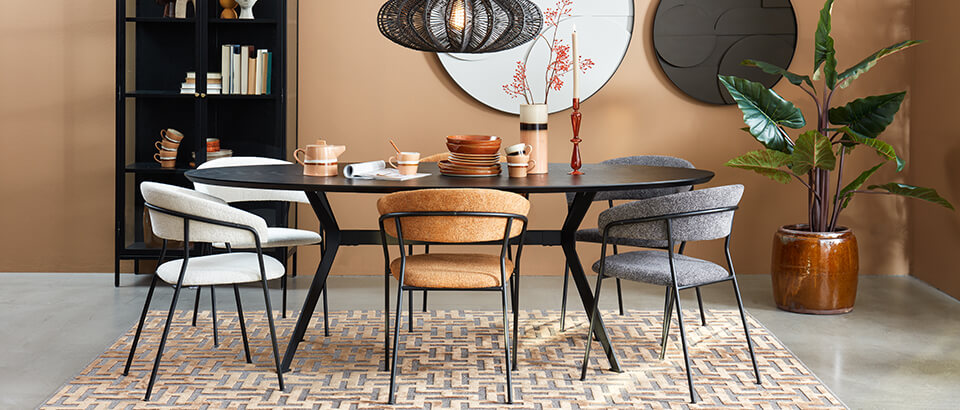Eetkamer meubelset Terra Tones
