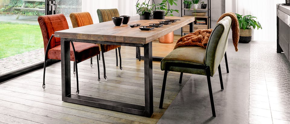 Feelings eetkamerbanken Eijerkamp