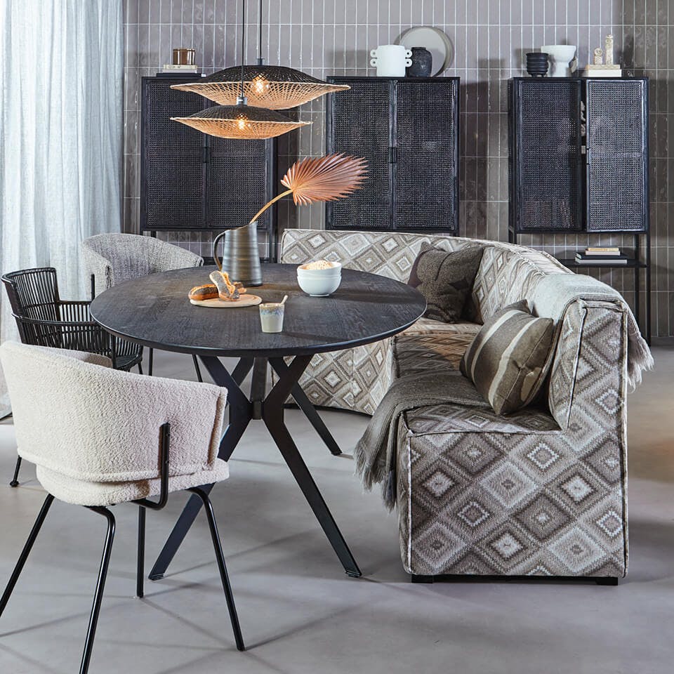 vtwonen Stijl Studio Bohemian eethoek