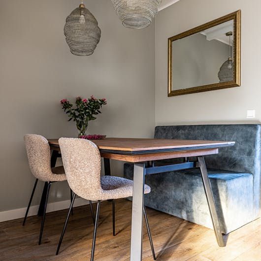 Kleine eetkamer inrichten