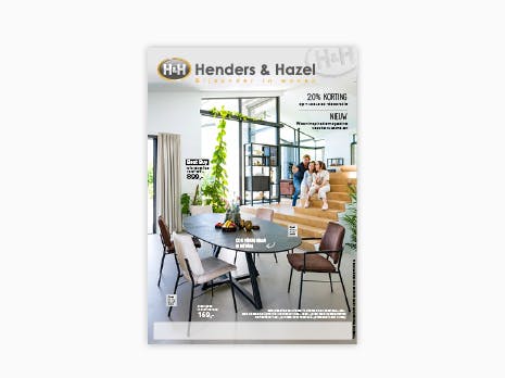 Henders & Hazel folder: geldig 31 augustus t/m 27 september 2023