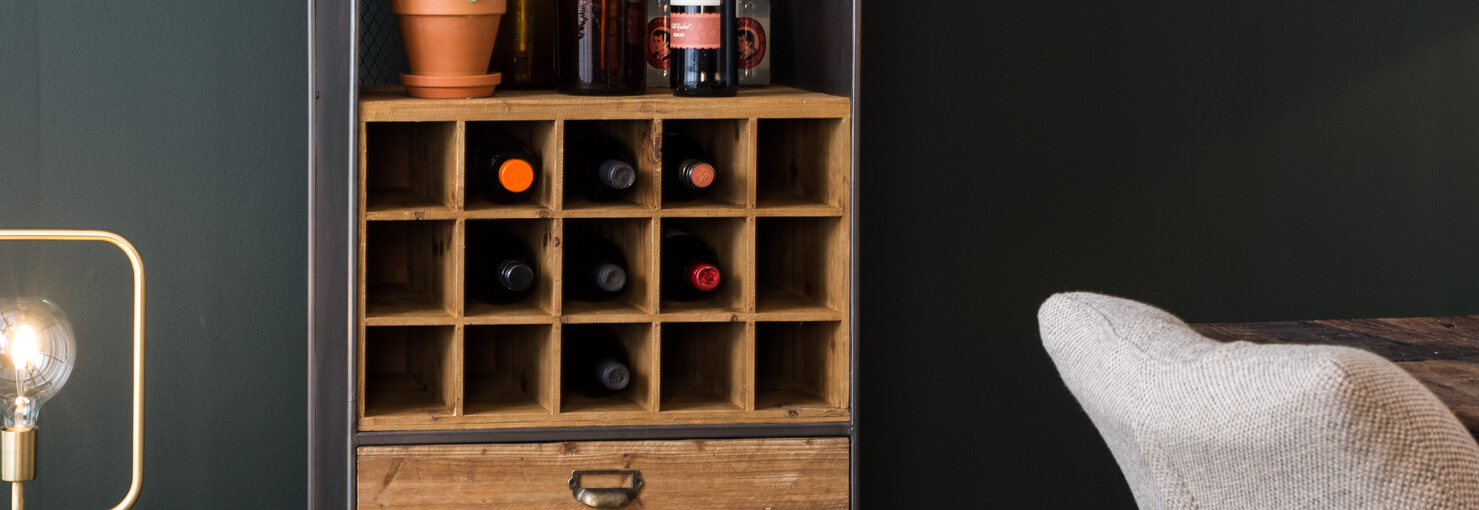 Dutchbone wijnrekken Eijerkamp