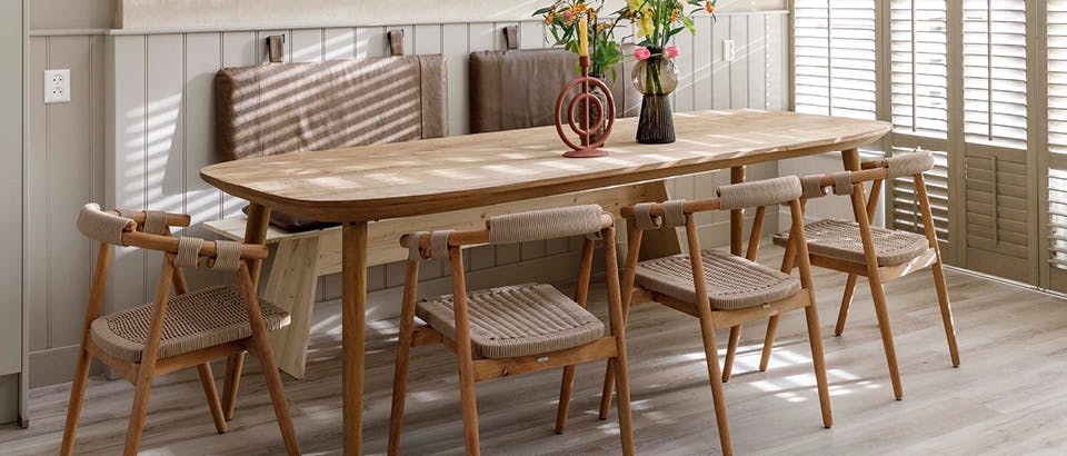 Deens ovale eettafels
