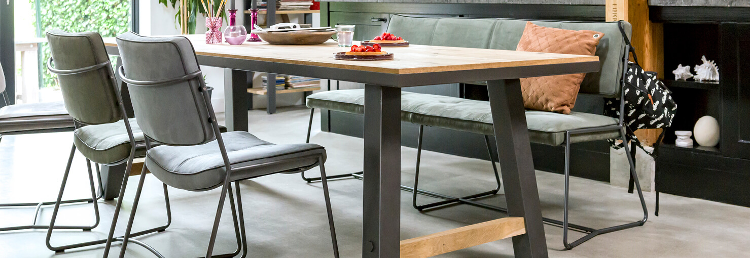 Henders & Hazel eetkamerbanken Eijerkamp