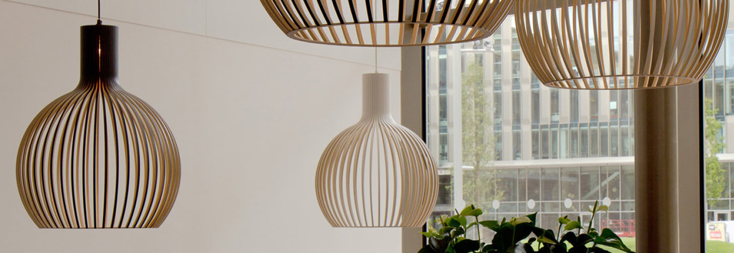 Hanglampen hout Eijerkamp