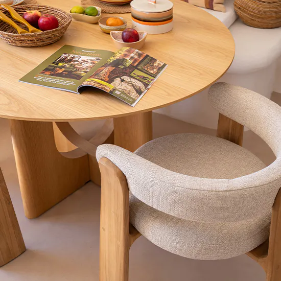 Kave Home Granite met Eijerkamp Collectie Studio Eettafel