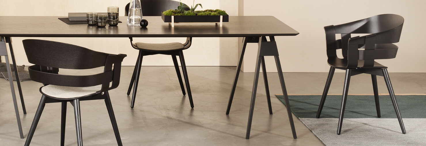 Design House Stockholm eetkamerstoelen Eijerkamp