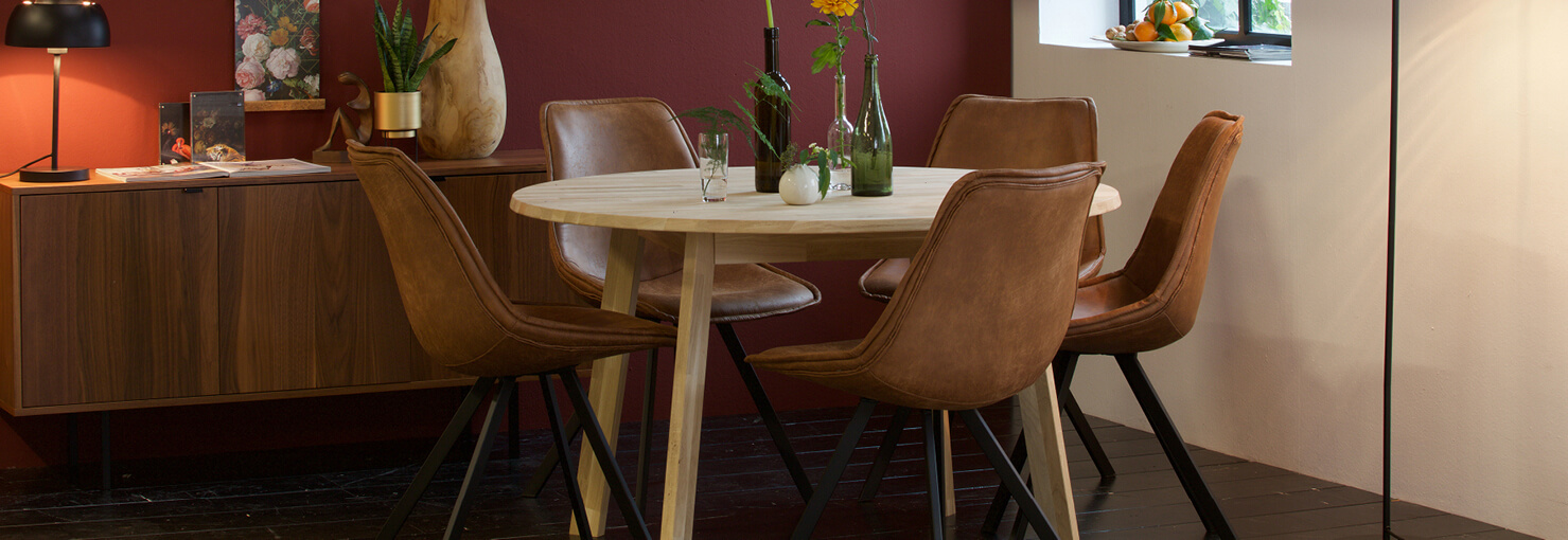 WOOOD eetkamerstoelen eijerkamp