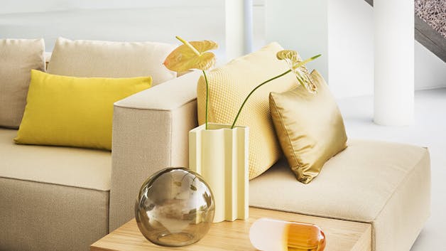 Butter Yellow en Lime Interieur