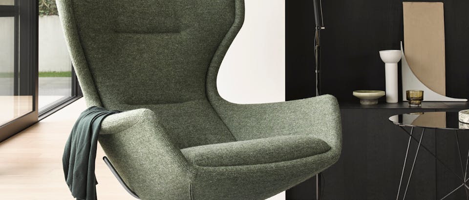 Groene fauteuils