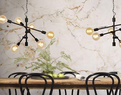 interieuradvies verlichting boven de eettafel