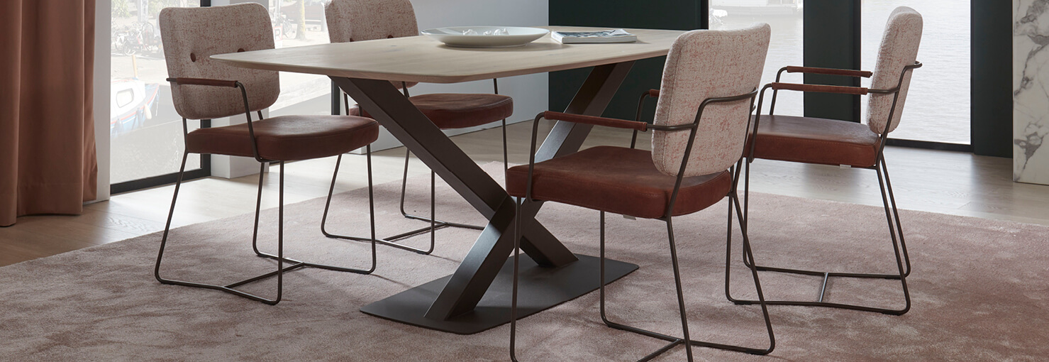 Bert Plantagie eetkamerstoelen Eijerkamp