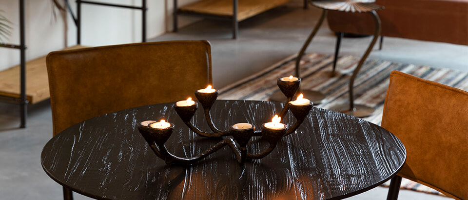 Dutchbone kaarsen & kandelaars bij Eijerkamp