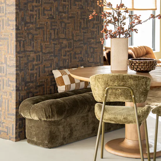 Dopamine decor eetkamerbank en eetkamerstoel