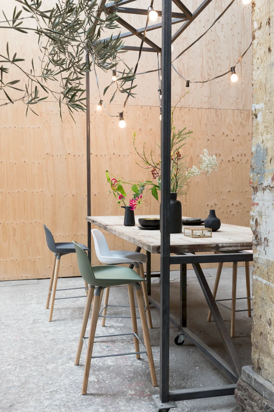 groene barkrukken bij Eijerkamp