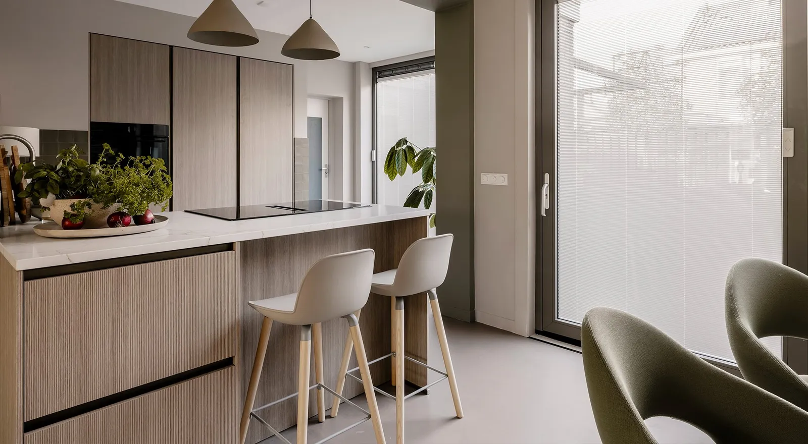 kunststof barkrukken bij Eijerkamp