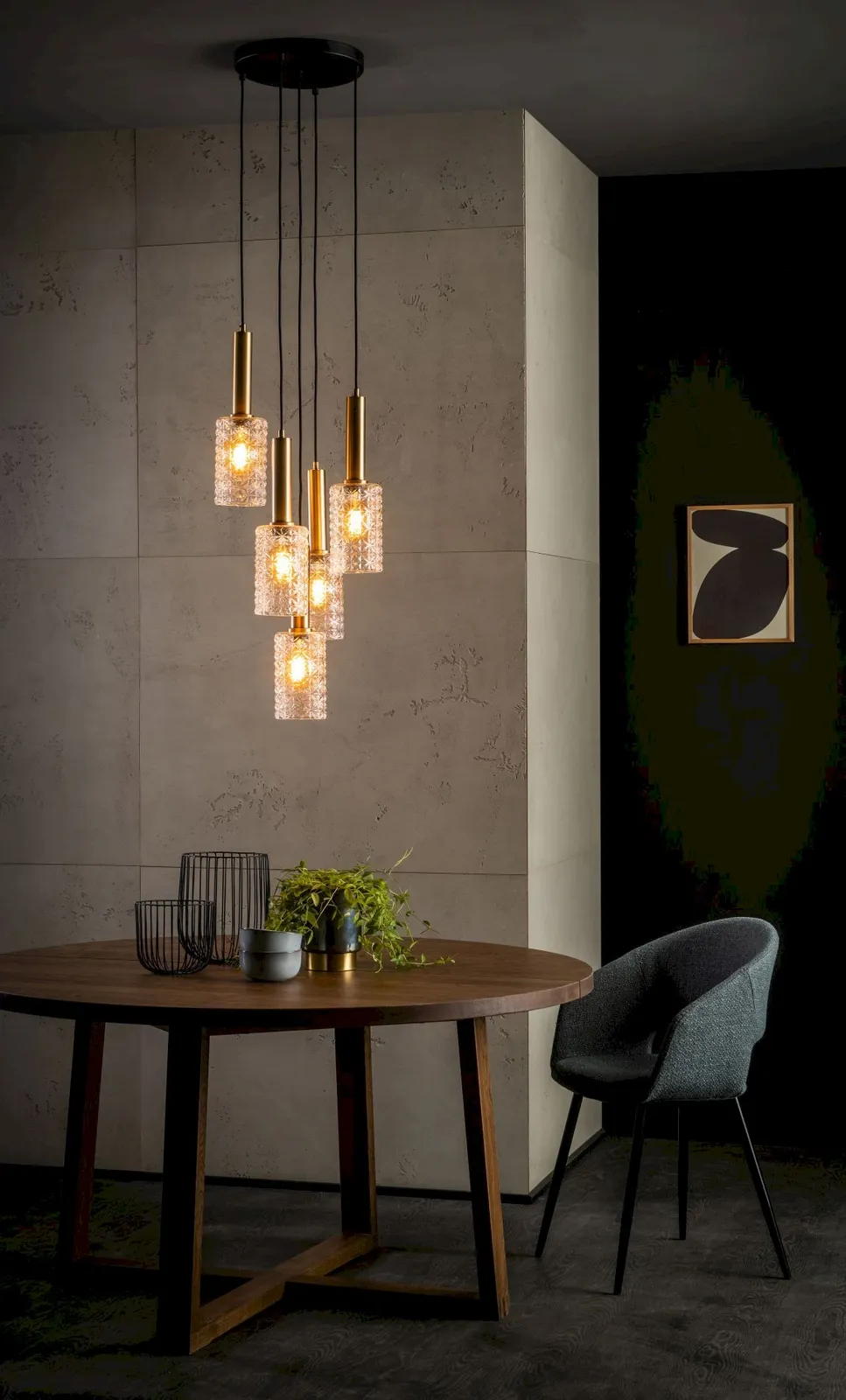 Rechthoekige hanglampen bij Eijerkamp