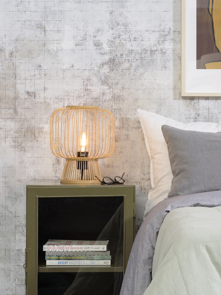 Bamboe tafellampen bij Eijerkamp