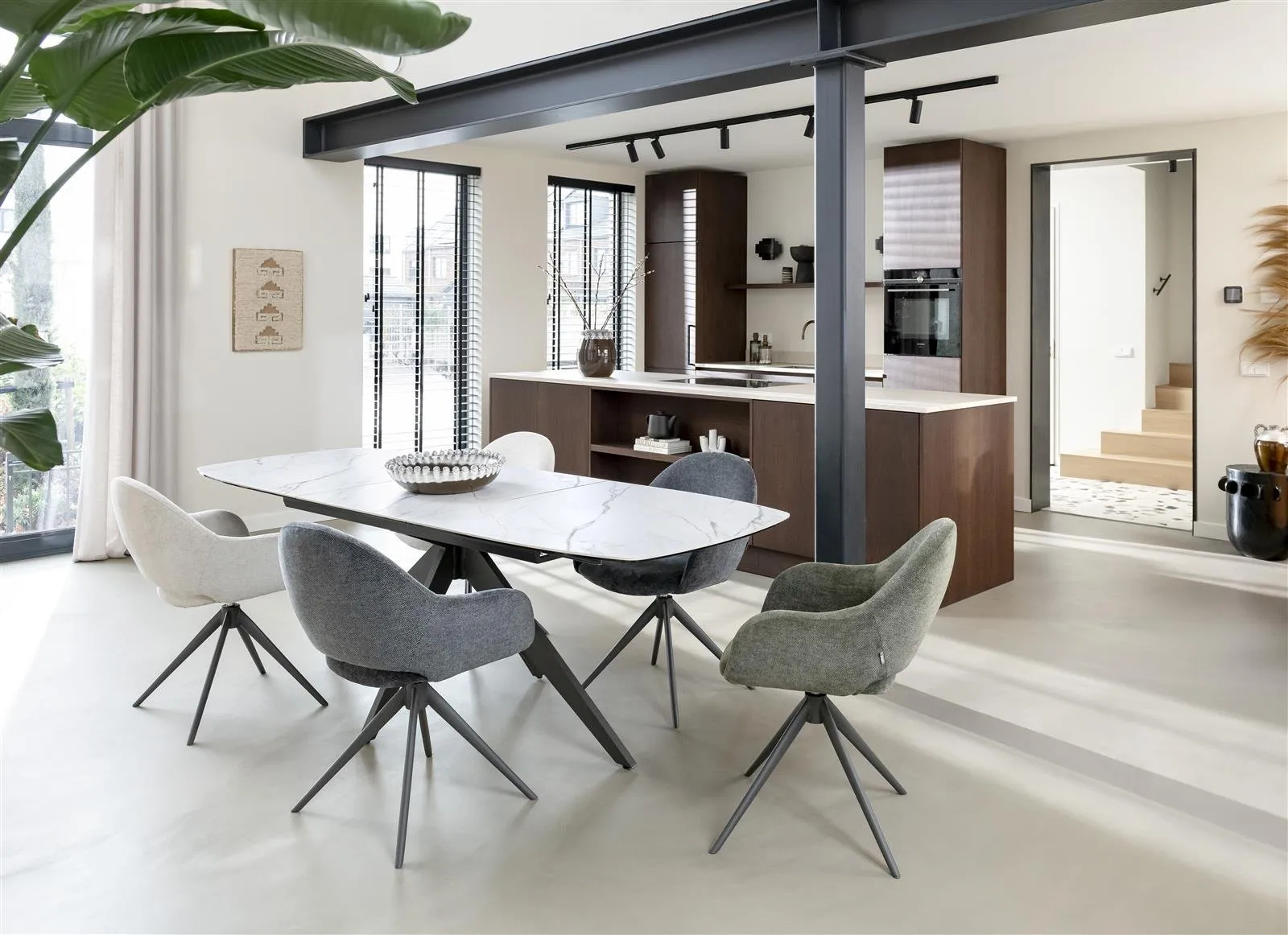 glazen eettafels bij Eijerkamp