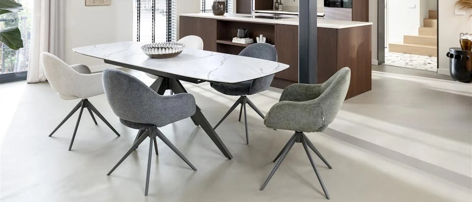 glazen eettafels bij Eijerkamp