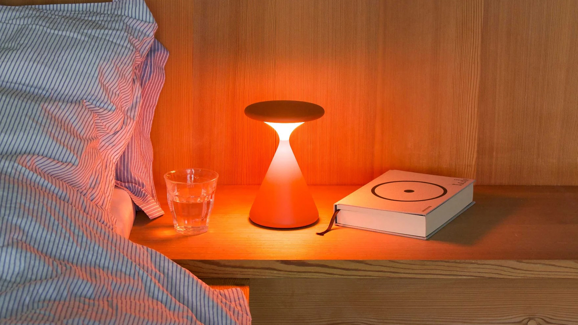 oranje tafellampen bij eijerkamp