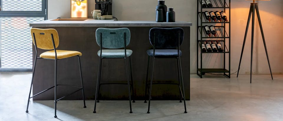 blauwe barkrukken bij Eijerkamp