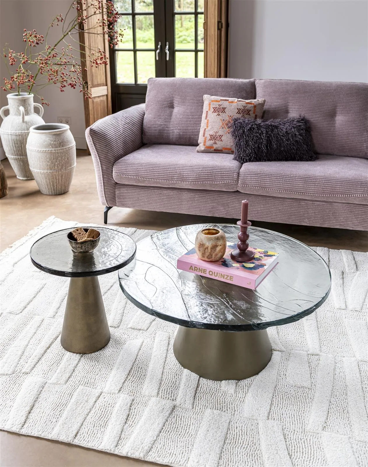 glazen salontafels bij Eijerkamp