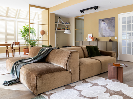 formaat & opstelling van de bank bepalen 