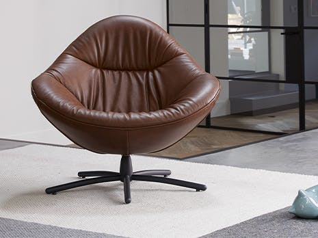Label: 15% korting Hidde Soft fauteuil & poef
