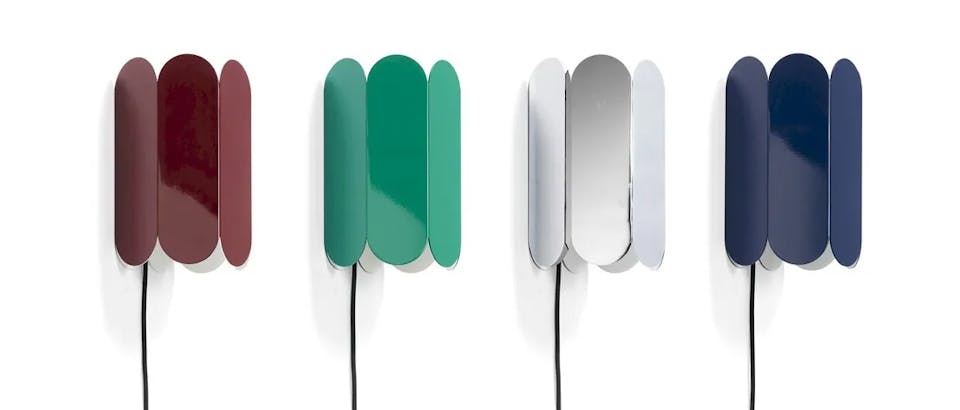 blauwe wandlampen bij Eijerkamp