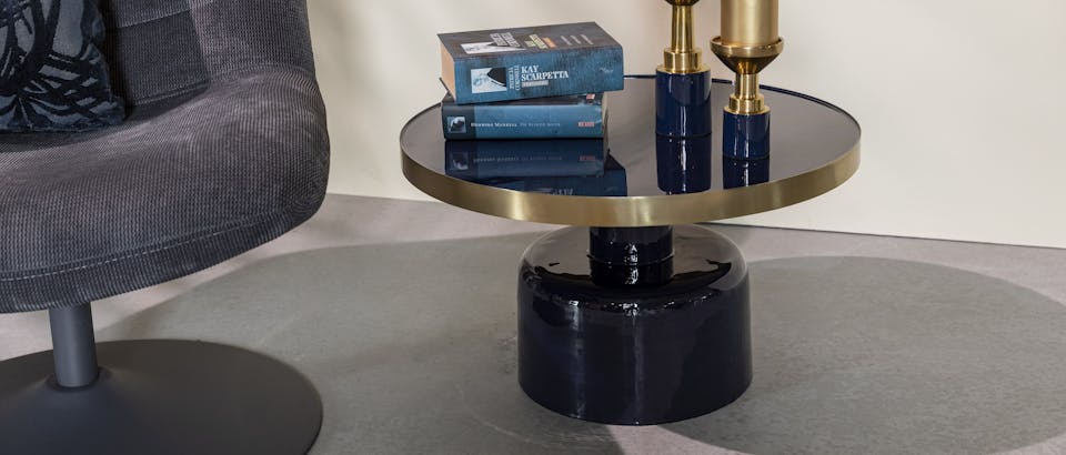 Blauwe salontafels bij eijerkamp