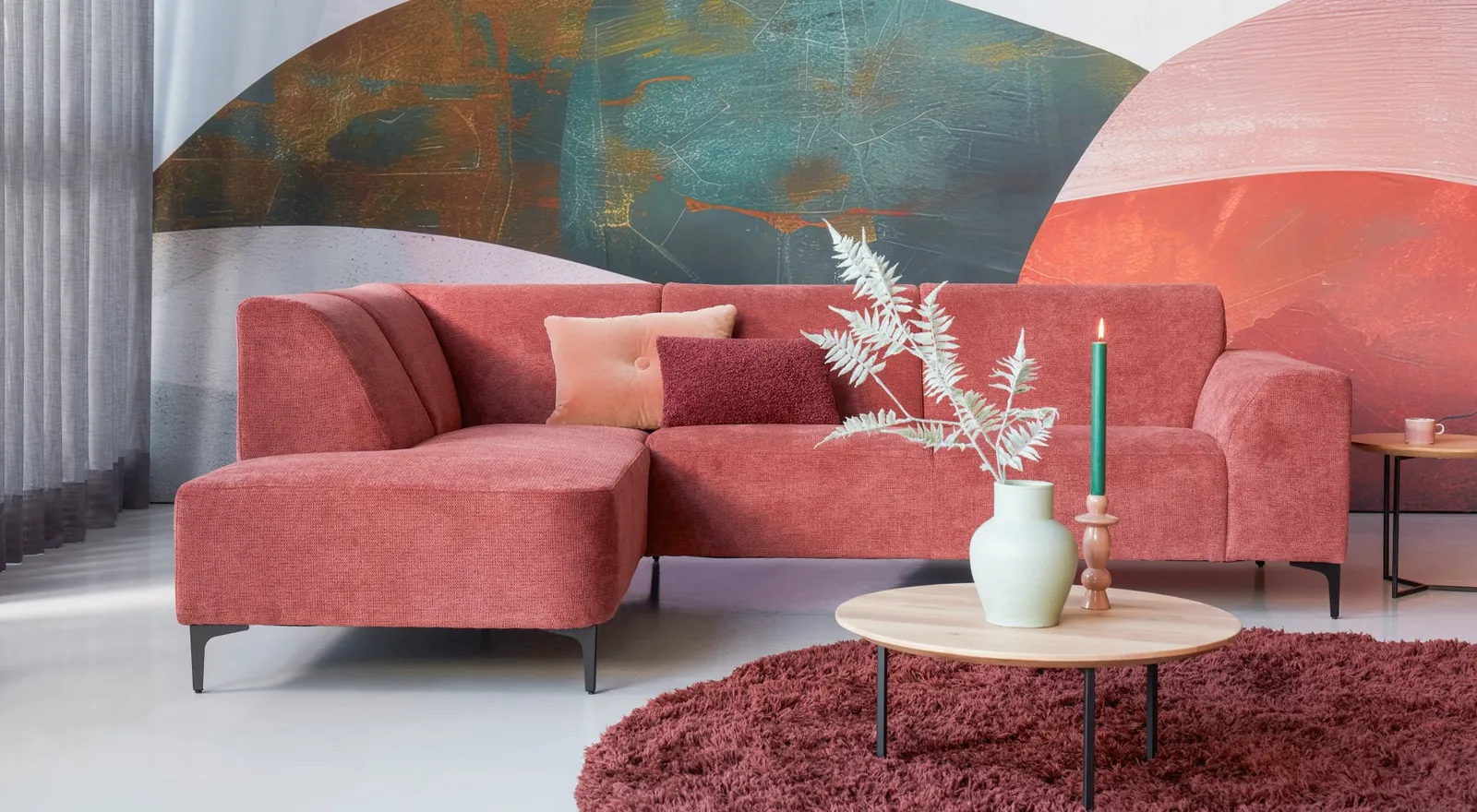 roze banken bij Eijerkamp