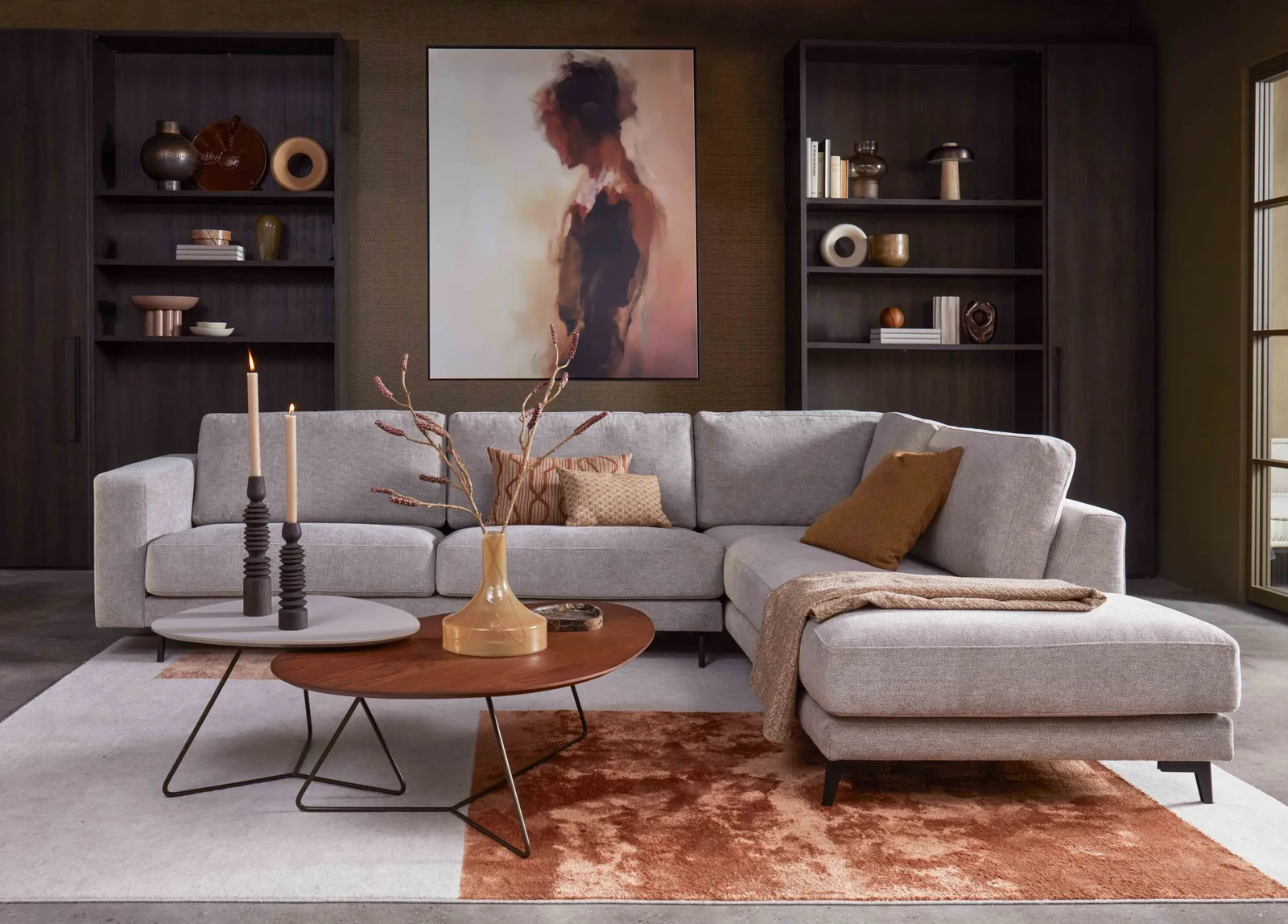 grijze hoekbanken bij Eijerkamp