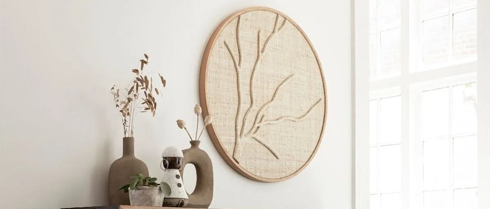 ronde wanddecoratie bij Eijerkamp