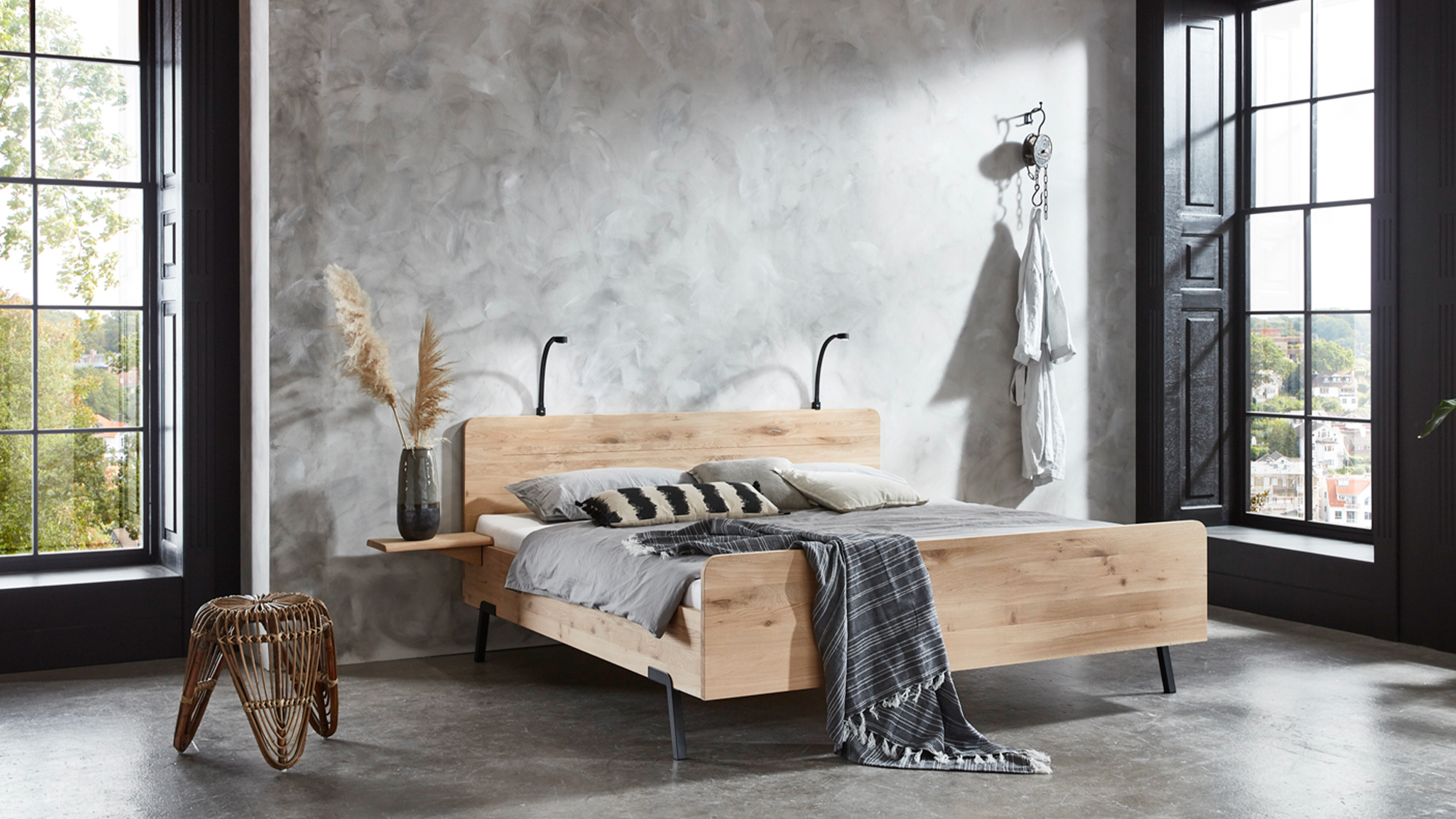 Lotus ledikant houten bed