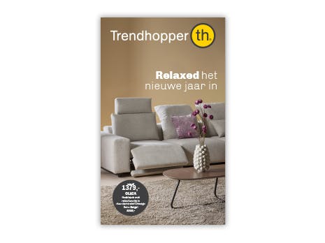 Trendhopper folder: geldig vanaf 5 januari