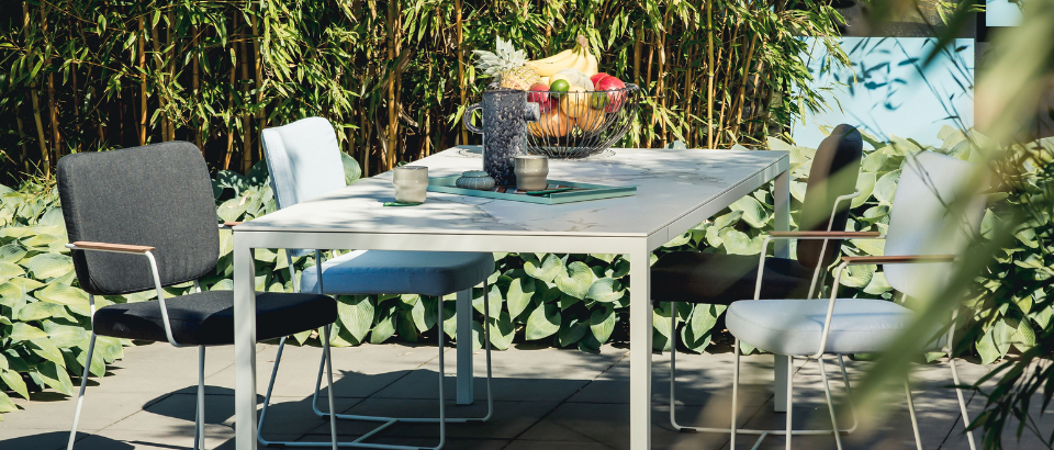 Bert Plantagie tuintafels bij Eijerkamp