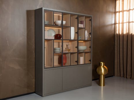 Eijerkamp Collectie Prado Vitrinekast