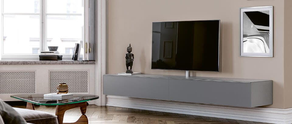 Klap ontploffen Variant Grijs tv-meubel kopen? | Eijerkamp Wonen