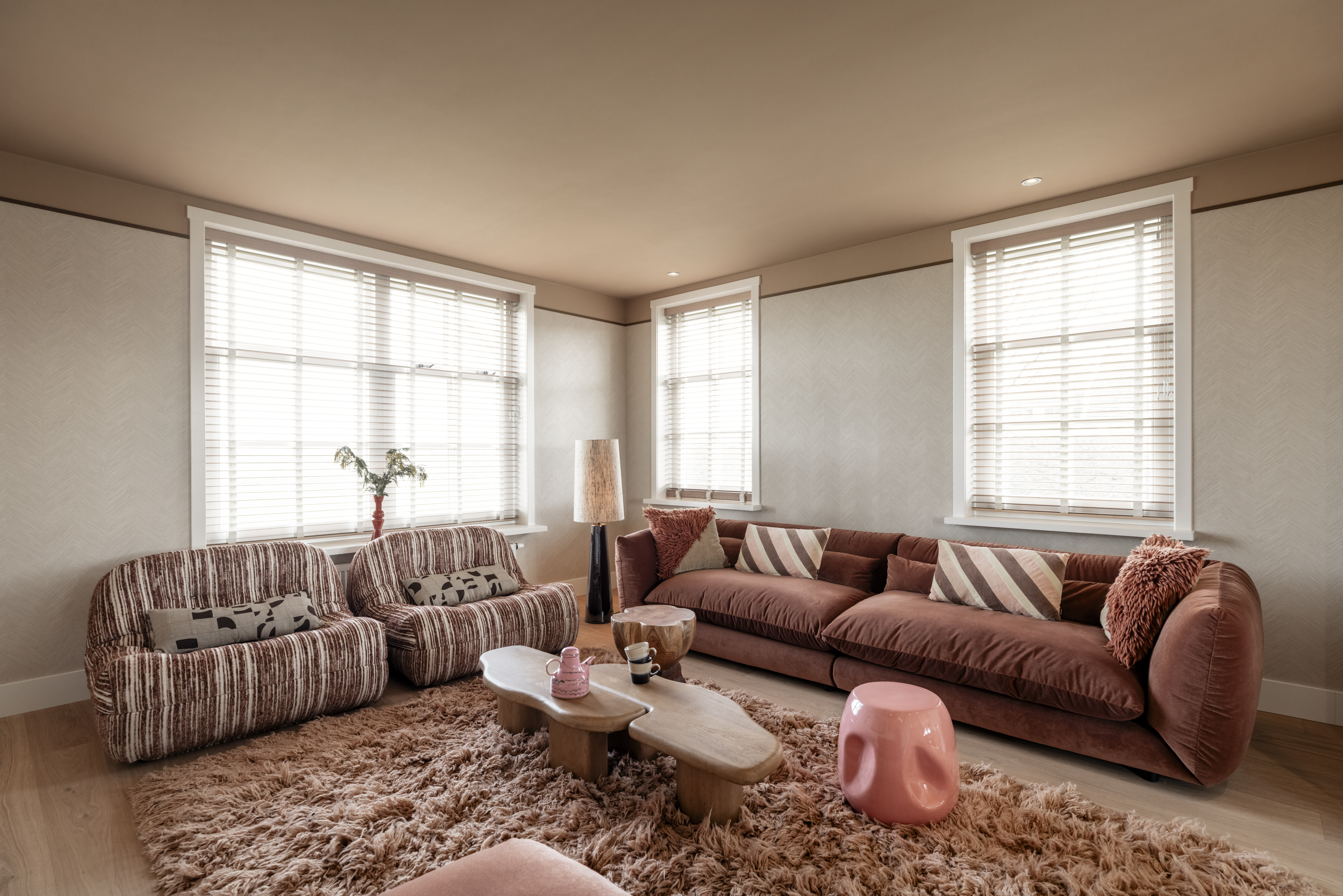 Dopamine decor woonkamer interieur