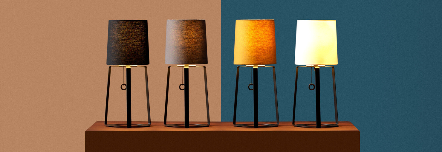 Pode tafellampen eijerkamp