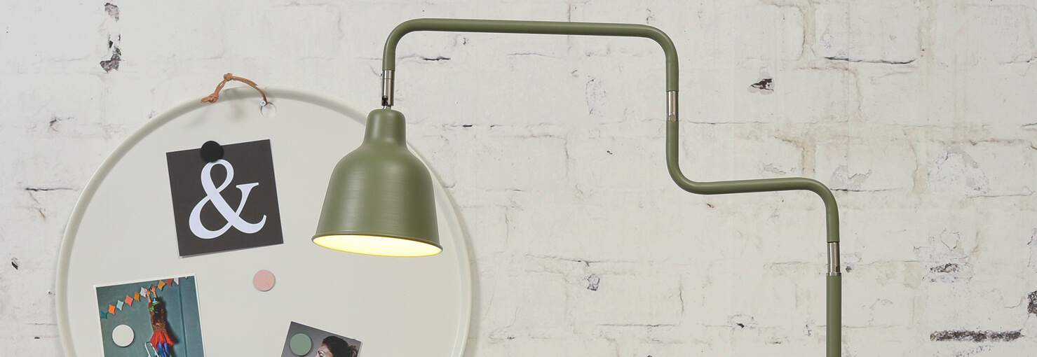 vloerlampen groene Eijerkamp