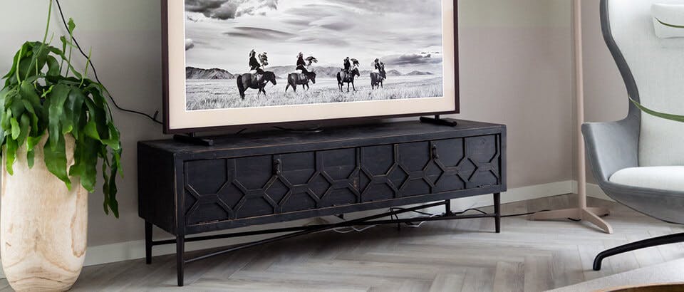 tv-meubels zwart Eijerkamp