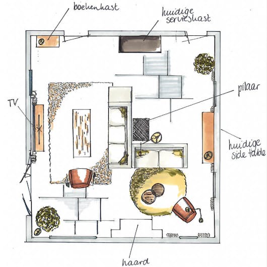 tips woonkamer inrichten 