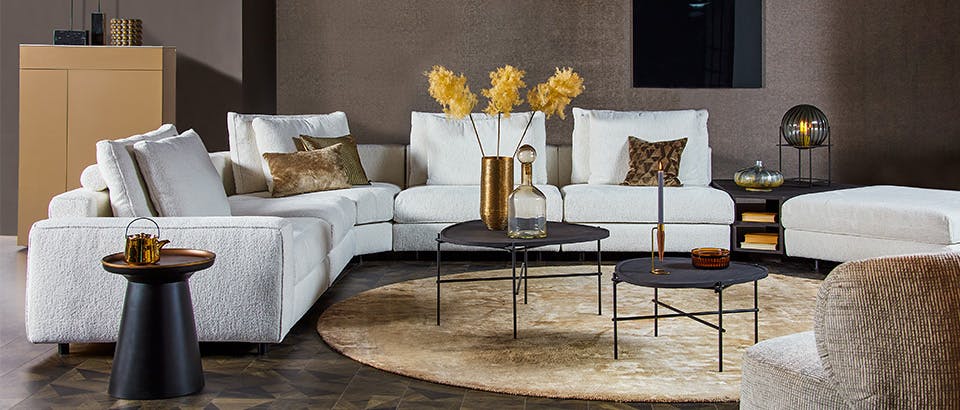 shop de look luxury living zola hoekbank