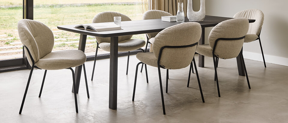 ijcoon eetkamerstoelen bij Eijerkamp